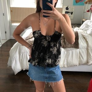 Flower Print Tank Top